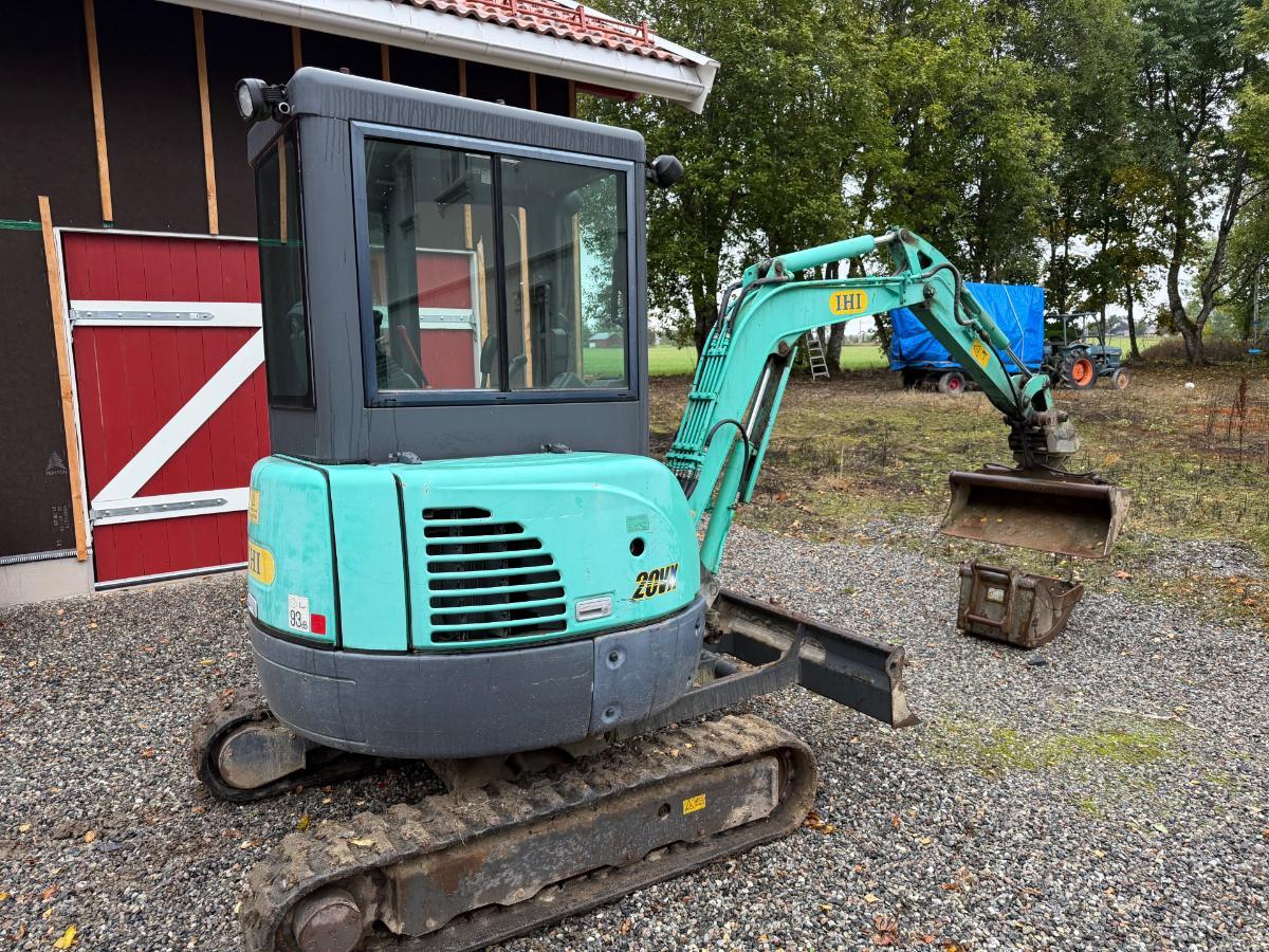 2012 Minigraver IHI VX20 med Tysse maskinhenger