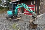 2012 Minigraver IHI VX20 med Tysse maskinhenger