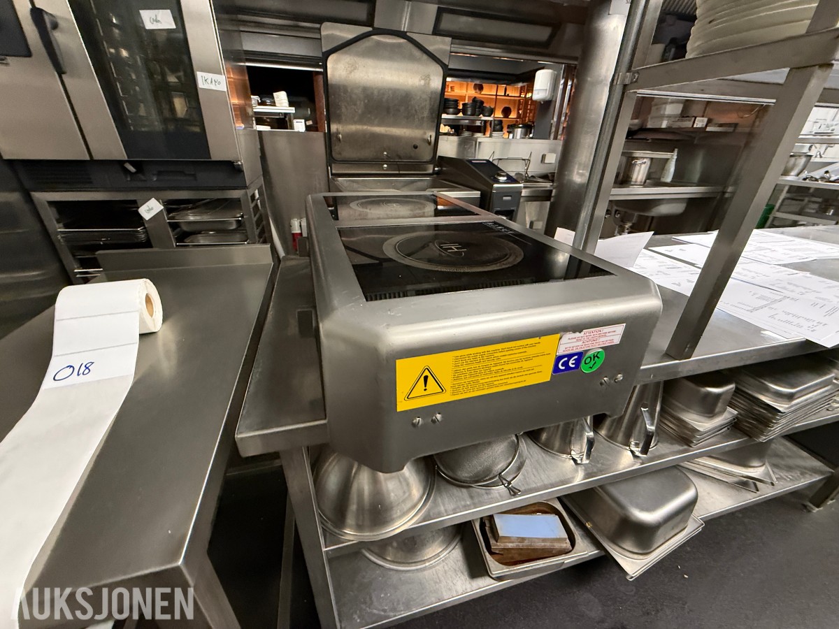 GGM Gastro dobbel induksjonsplate – 6 kW – 2025-modell