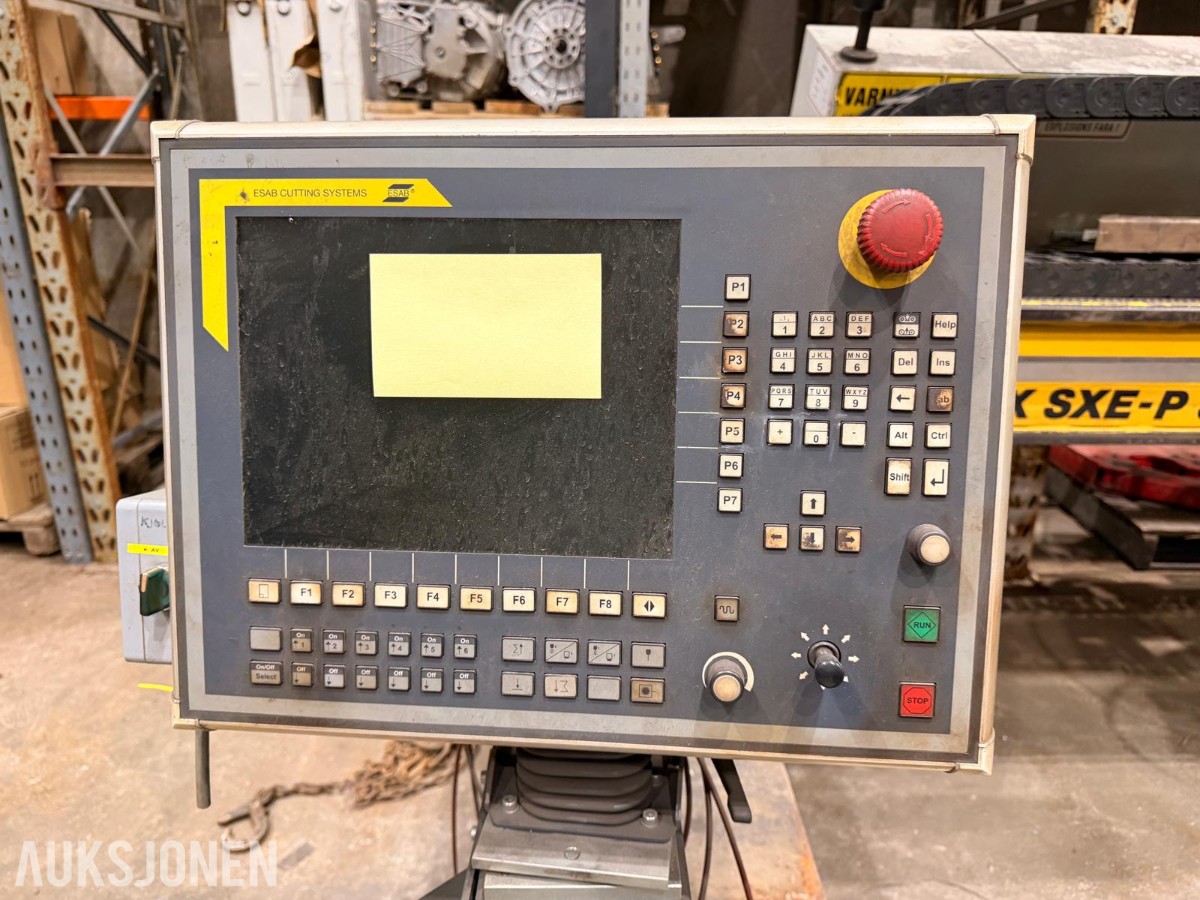 2009 ESAB SuprArex SXE-P 3500 plasmaskjæremaskin med Precision Plasmarc 201
