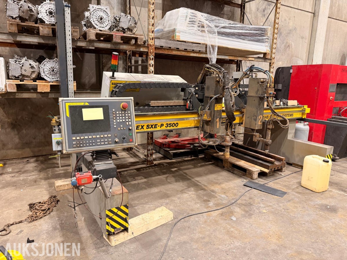 2009 ESAB SuprArex SXE-P 3500 plasmaskjæremaskin med Precision Plasmarc 201