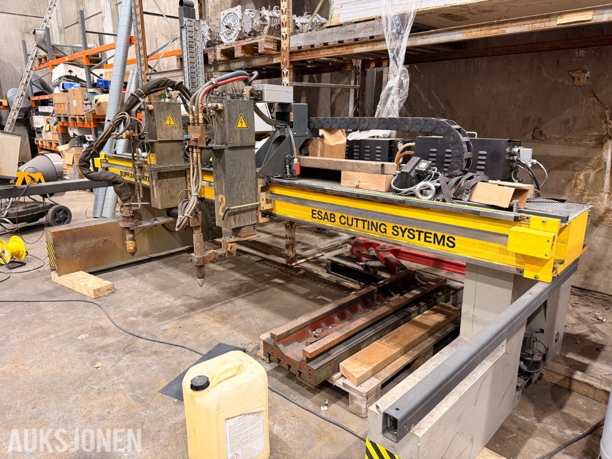 2009 ESAB SuprArex SXE-P 3500 plasmaskjæremaskin med Precision Plasmarc 201