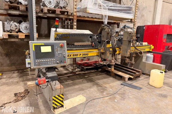 2009 ESAB SuprArex SXE-P 3500 plasmaskjæremaskin med Precision Plasmarc 201