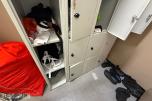 Garderobeskap / oppbevaringsskap i metall – flere rom