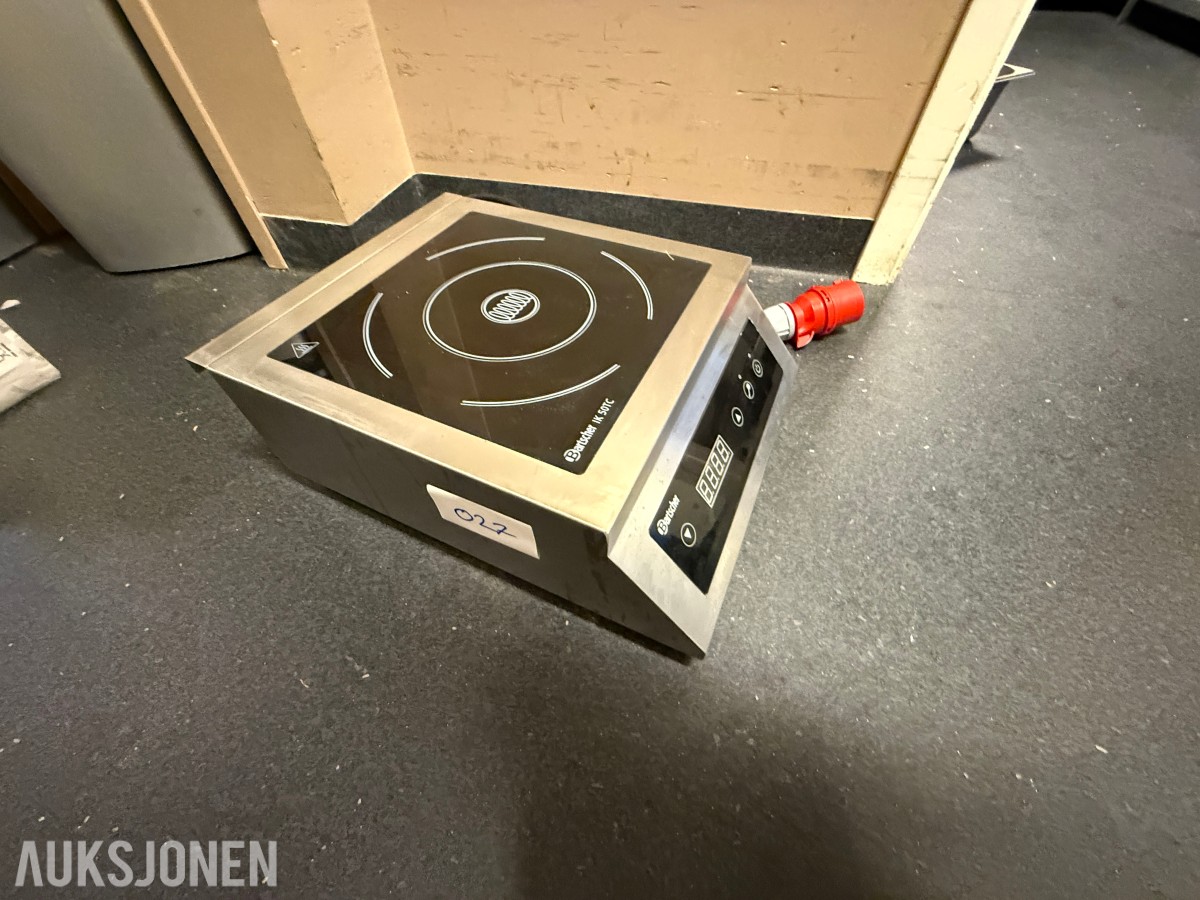 Bartscher IK 50TC induksjonstopp – 5 kW / 400V