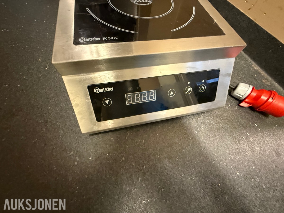 Bartscher IK 50TC induksjonstopp – 5 kW / 400V