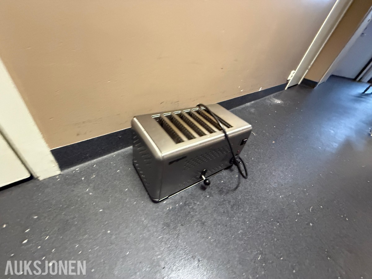 GGM Gastro 6-skivers brødrister – 2,5 kW