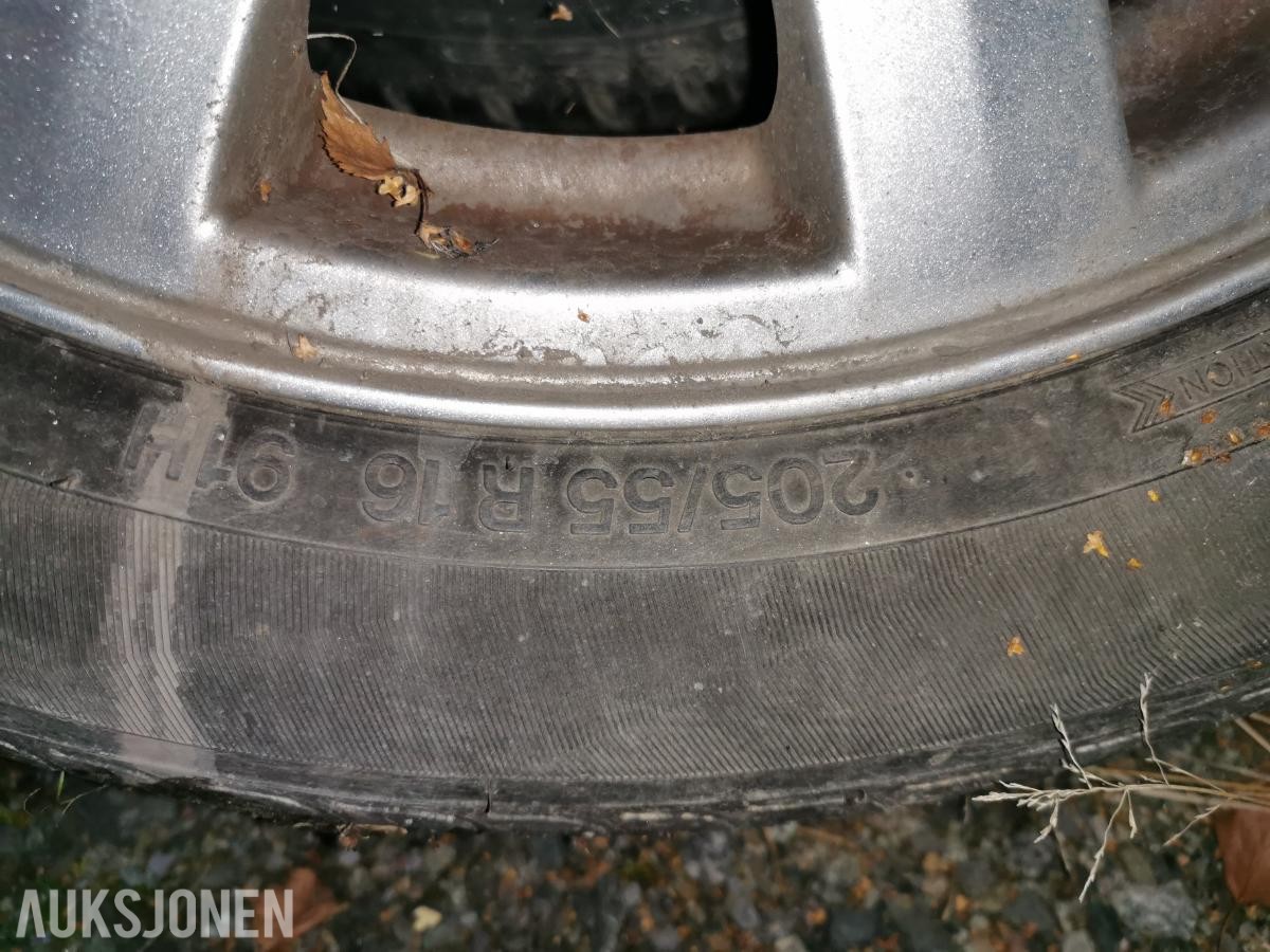 16 tommer Aluminium felger Ford - 205/55-16