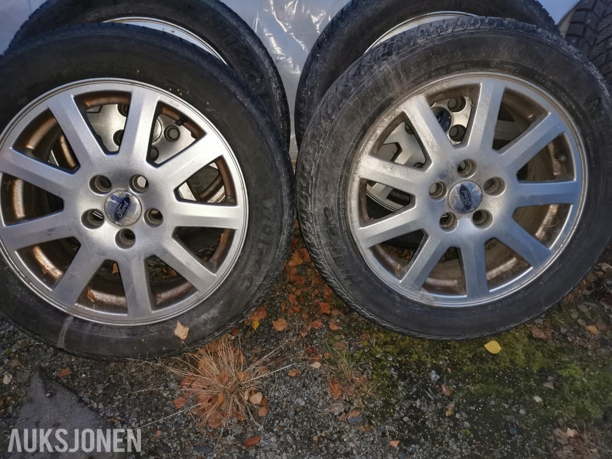16 tommer Aluminium felger Ford - 205/55-16