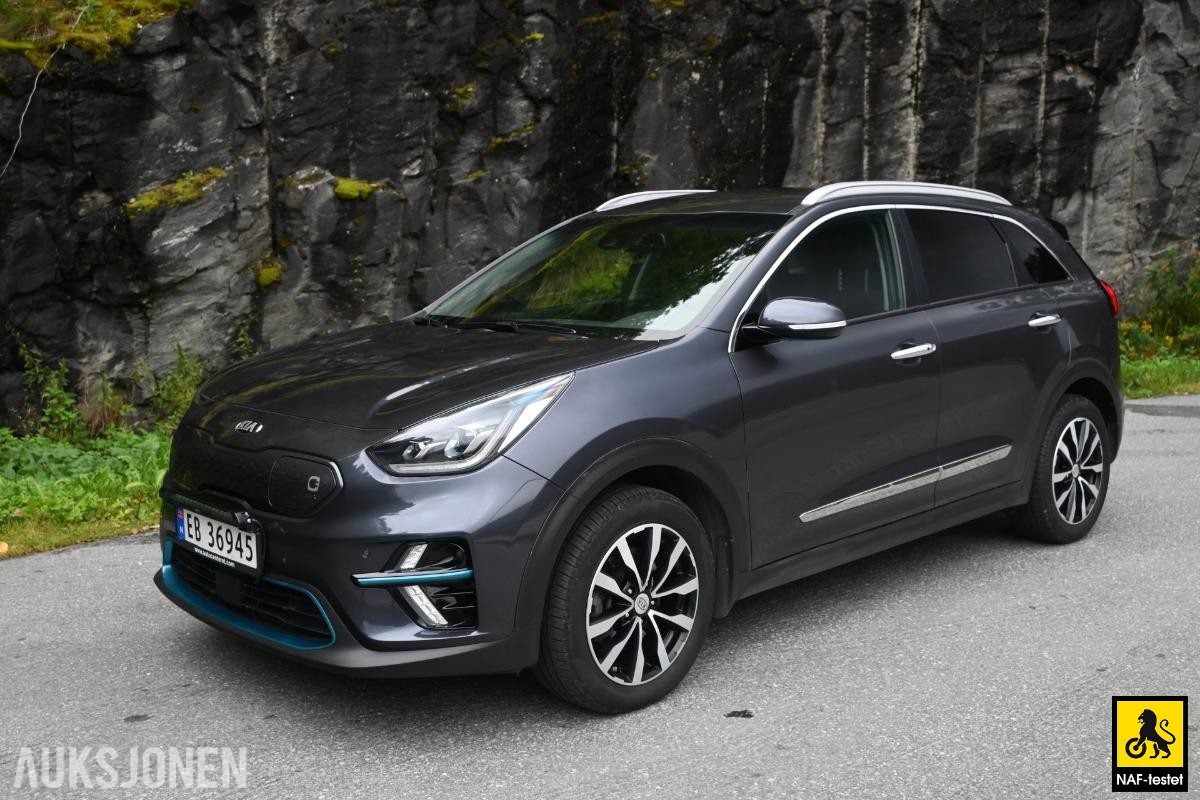 2020 KIA E-NIRO EXCLUSIVE 64KWT NORSK EN EIER NAF-TEST HISTORIKK