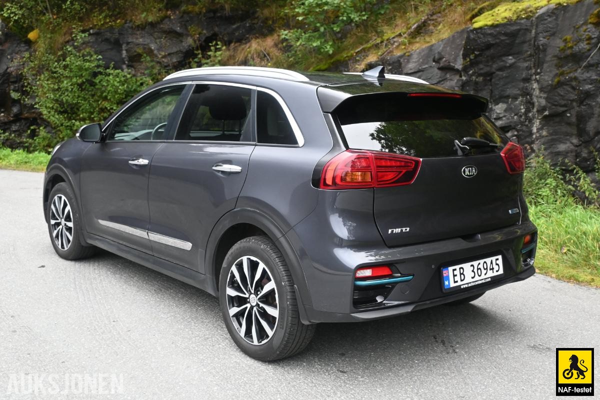 2020 KIA E-NIRO EXCLUSIVE 64KWT NORSK EN EIER NAF-TEST HISTORIKK