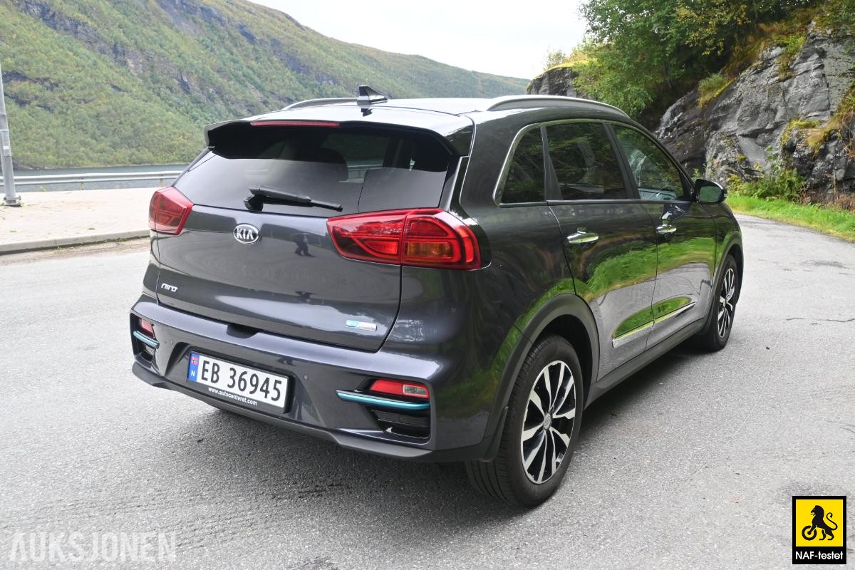 2020 KIA E-NIRO EXCLUSIVE 64KWT NORSK EN EIER NAF-TEST HISTORIKK