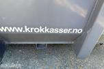 Gruskasse til krokløft med baklem og spredelem