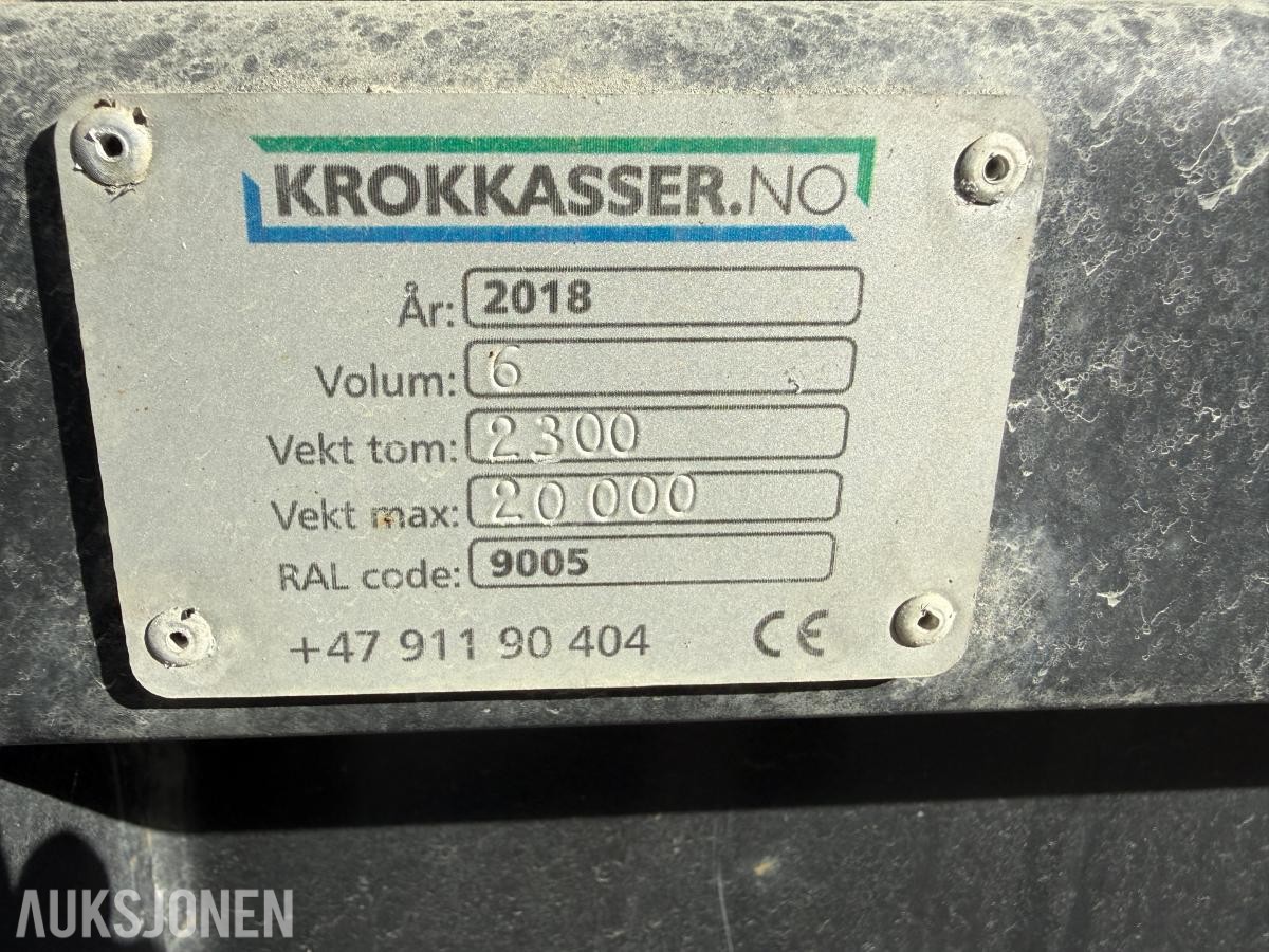Maskinflak til krokløft fra 2018