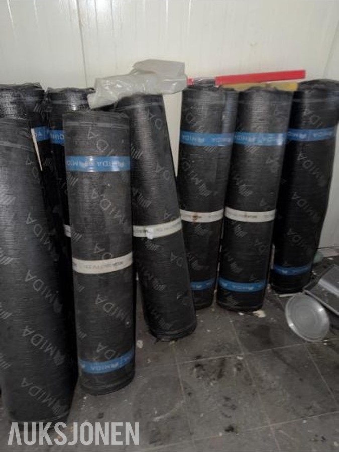 9 ruller MIDA BALT PV S3S takpapp