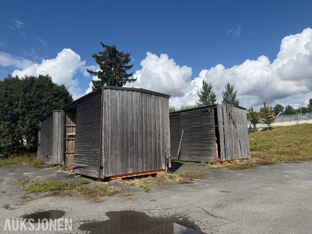 Lagerboder med innredning beregnet for trelast-4stk
