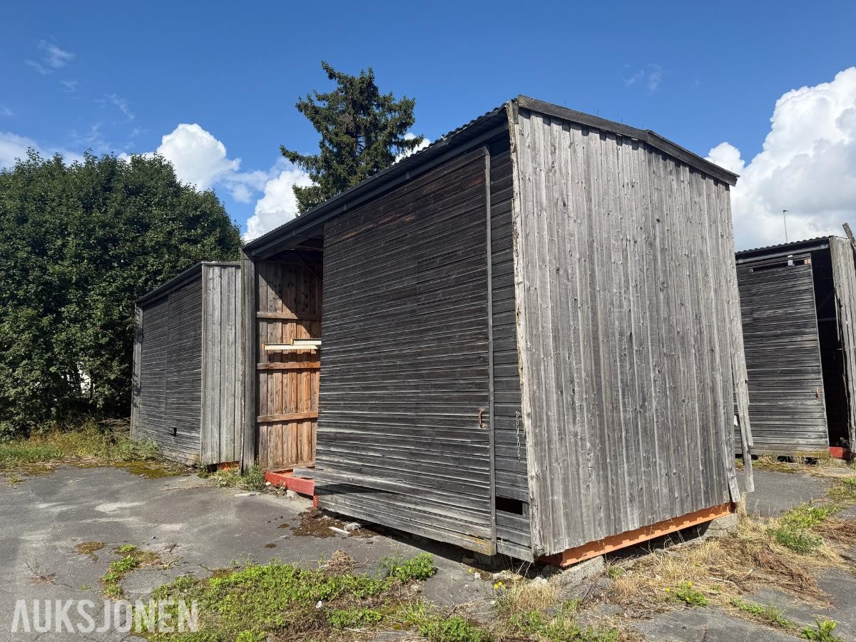 Lagerboder med innredning beregnet for trelast-4stk