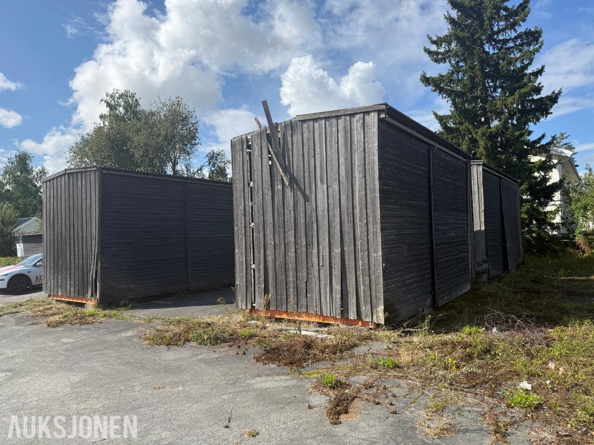 Lagerboder med innredning beregnet for trelast-4stk