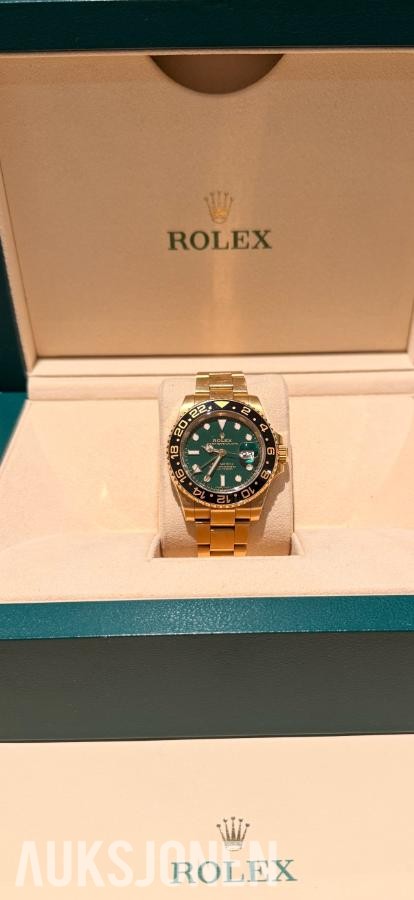 2017 ROLEX GMT-Master 18 Kt gult gull-Meget eksklusiv