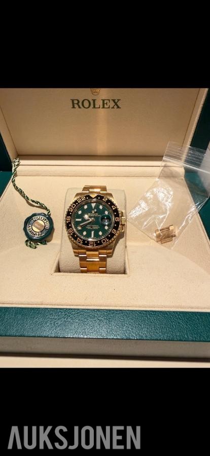 2017 ROLEX GMT-Master 18 Kt gult gull-Meget eksklusiv