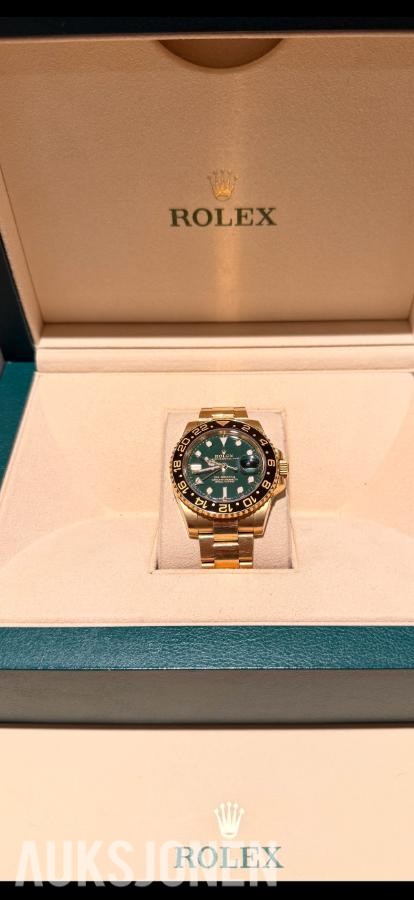 2017 ROLEX GMT-Master 18 Kt gult gull-Meget eksklusiv