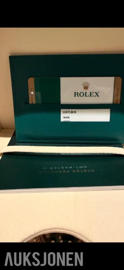 2017 ROLEX GMT-Master 18 Kt gult gull-Meget eksklusiv