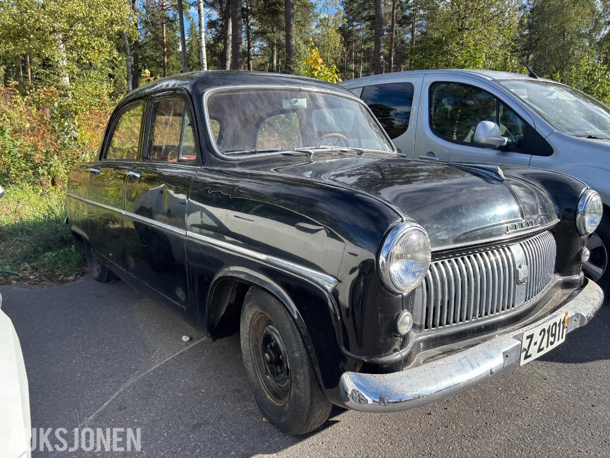 1955 FORD CONSUL ORIGINAL BIL MED HISTORIKK OG DOKUMENTASJON