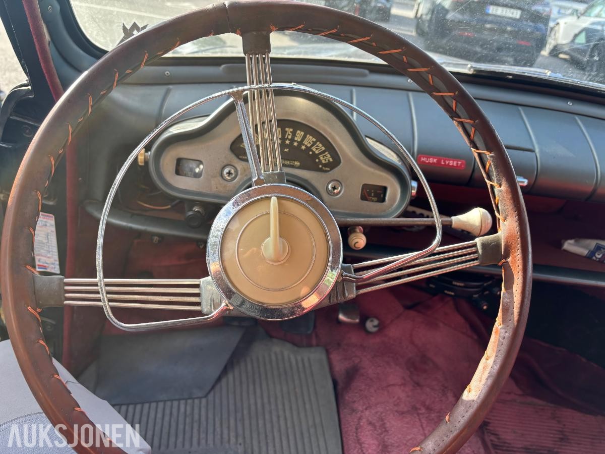 1955 FORD CONSUL ORIGINAL BIL MED HISTORIKK OG DOKUMENTASJON