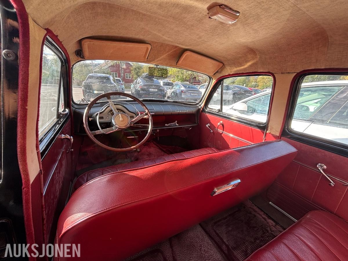 1955 FORD CONSUL ORIGINAL BIL MED HISTORIKK OG DOKUMENTASJON