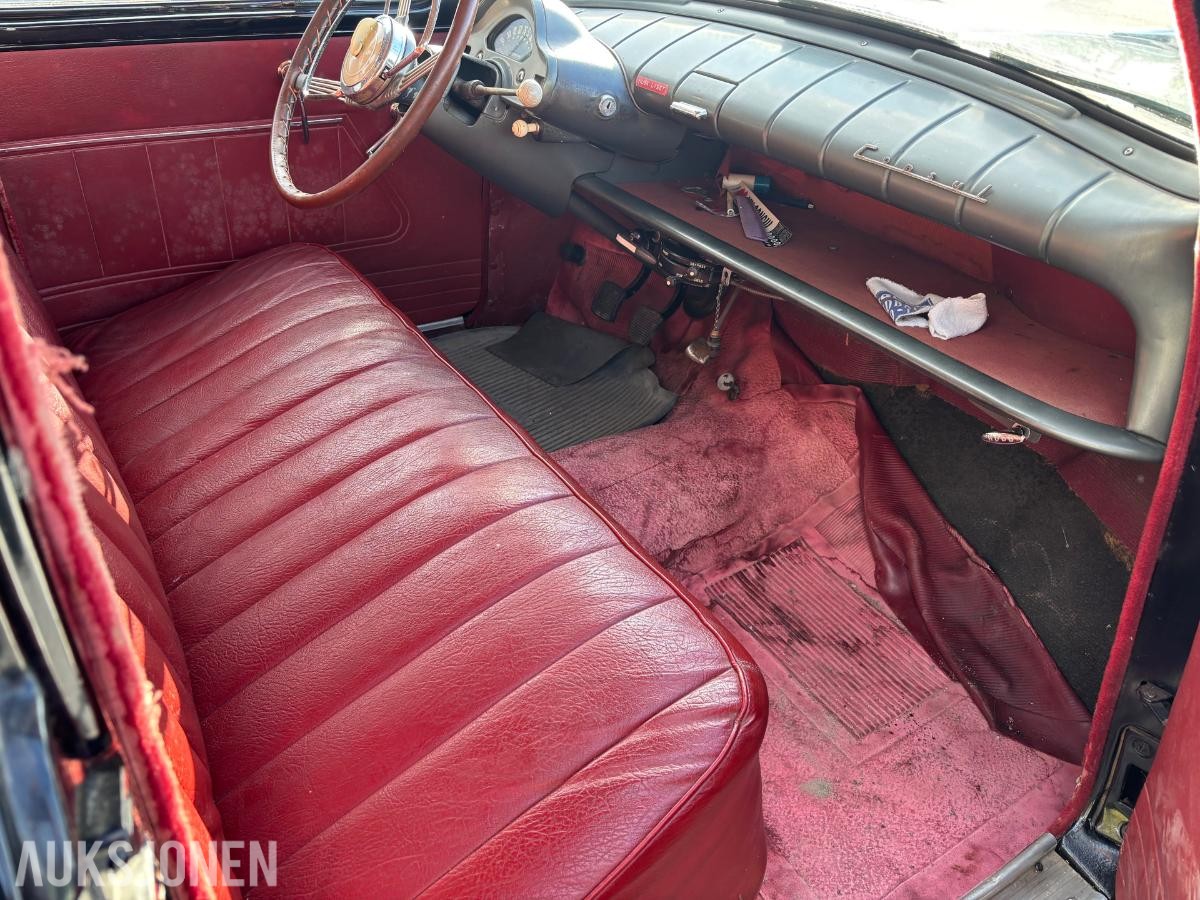1955 FORD CONSUL ORIGINAL BIL MED HISTORIKK OG DOKUMENTASJON