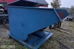 Tippcontainer for truck 1500x2100 mm med lokk