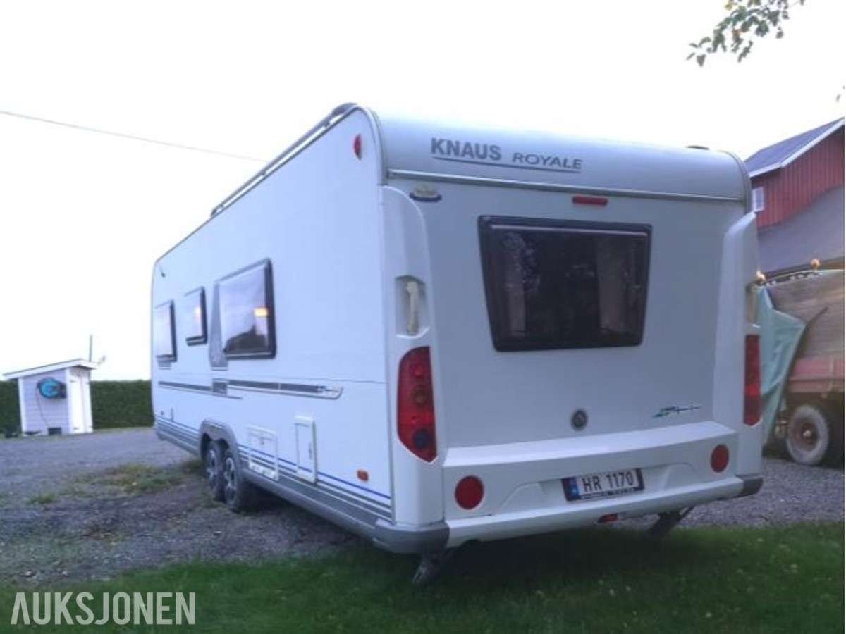 2011 Knaus Royale 680 UFK, 6 sengeplasser, Alde varme