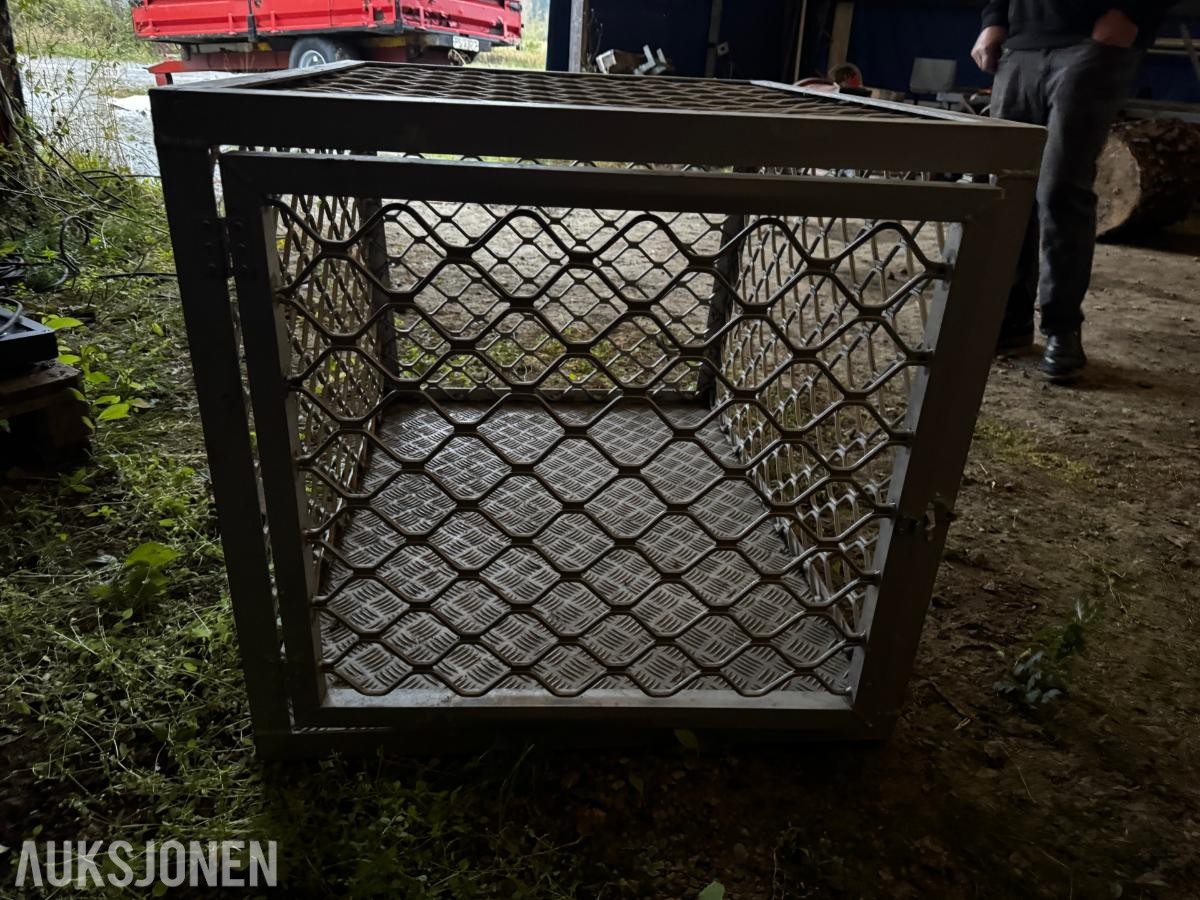 Kraftig og lett hundebur i aluminium i aluminium