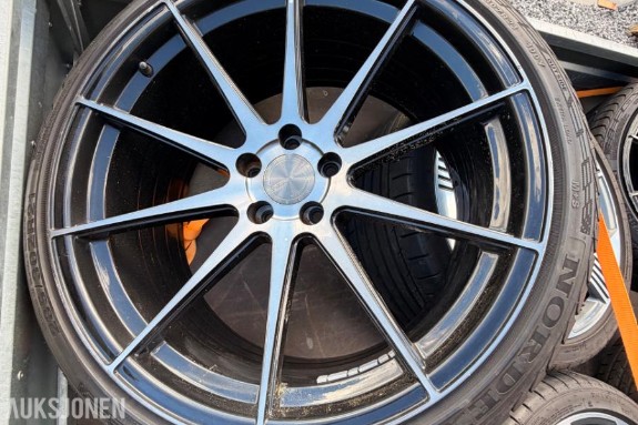 2024 5x112 21“ ABS F22 DARK TINT 285/30-21 ET42 10.5 - dekk med felg