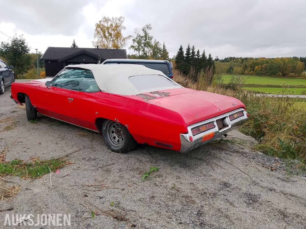 1972 Chevrolet Impala cab 5.9 automat 123000km
