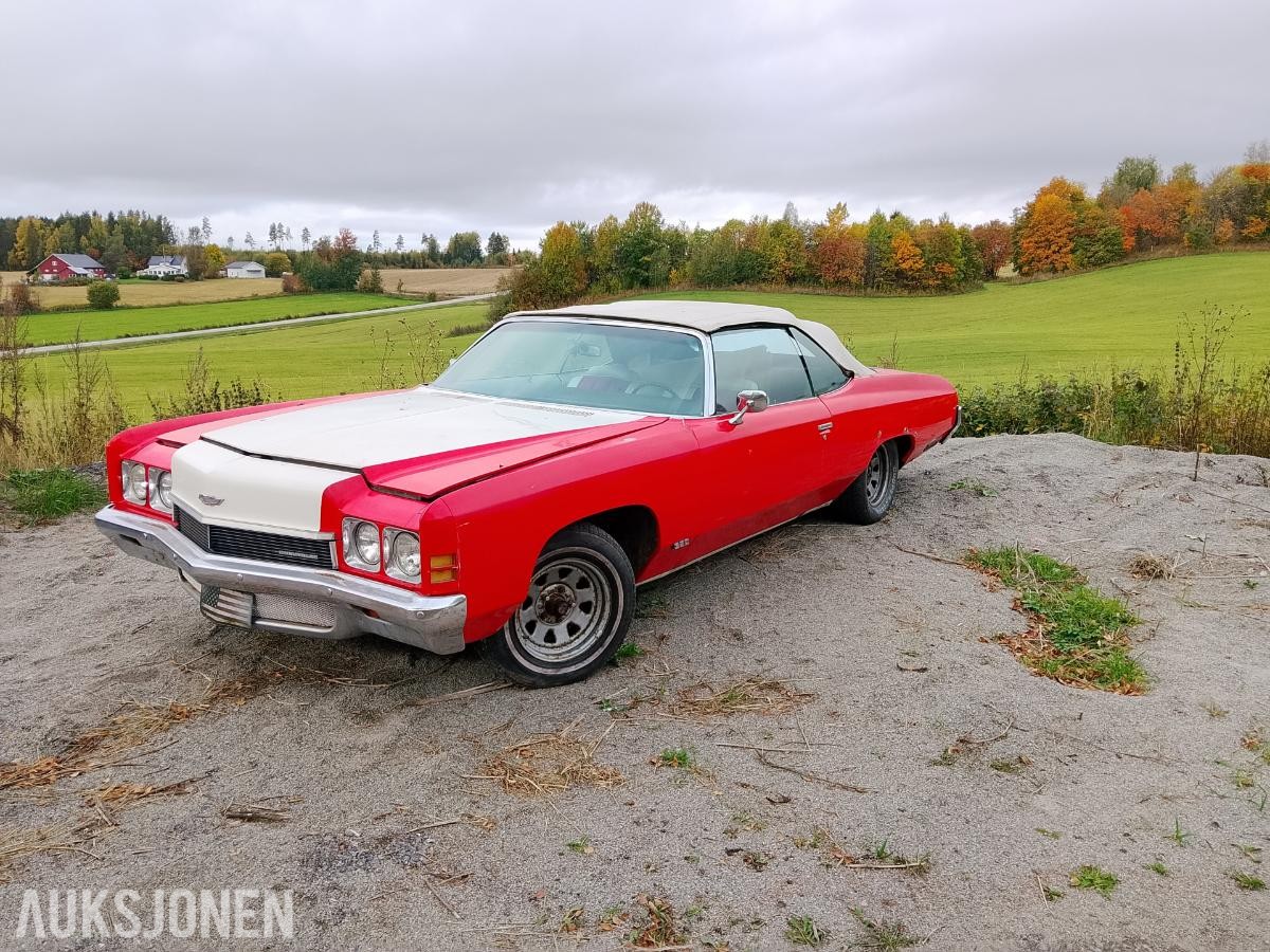 1972 Chevrolet Impala cab 5.9 automat 123000km