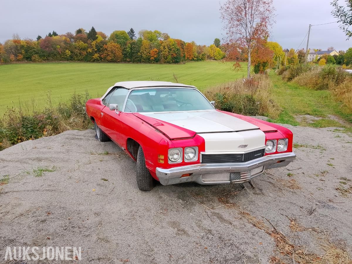1972 Chevrolet Impala cab 5.9 automat 123000km