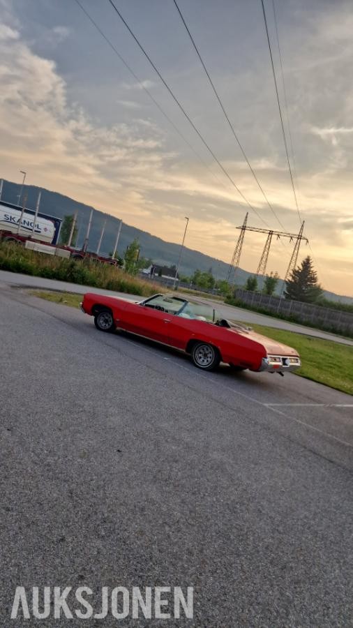 1972 Chevrolet Impala cab 5.9 automat 123000km