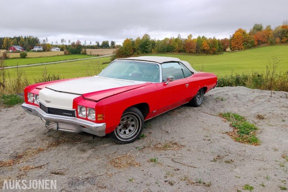 1972 Chevrolet Impala cab 5.9 automat          123000km