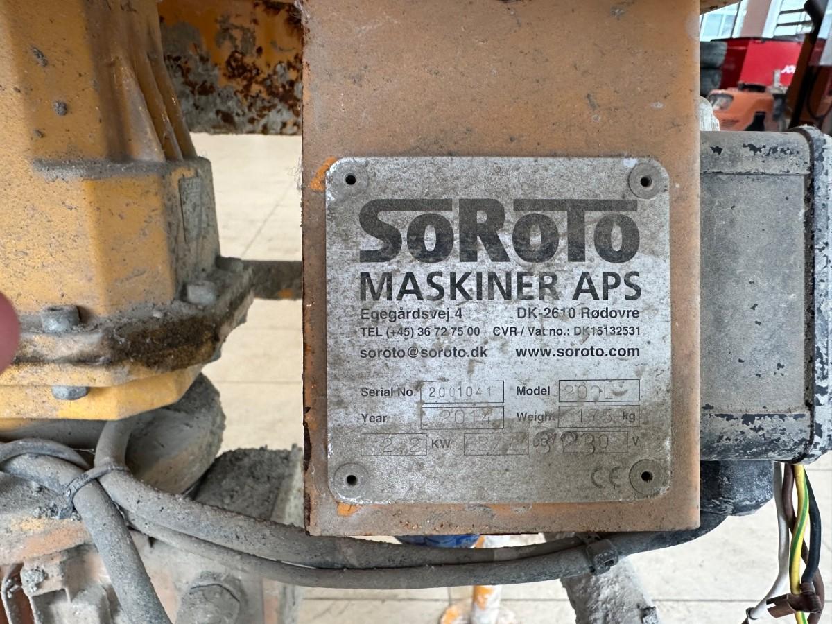 2014 SoRoTo 200 L tvangsblander 2,2 kW