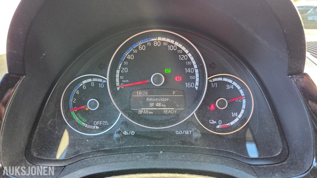 2014 Volkswagen E-UP! 0KW Rep objekt , 100000km