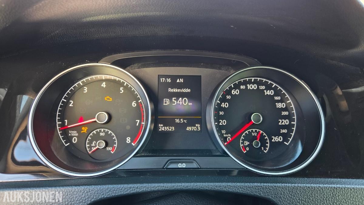 2014 Volkswagen GOLF 1.4-122 Rep objekt , 243000km