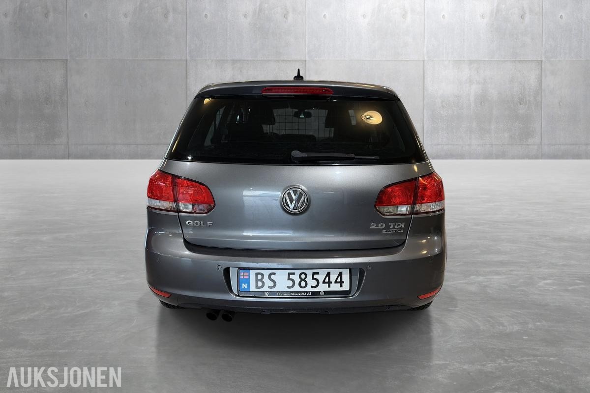 2012 Volkswagen Golf 2.0 D 140 HK 4MOTION HENGERFESTE NAVI 
