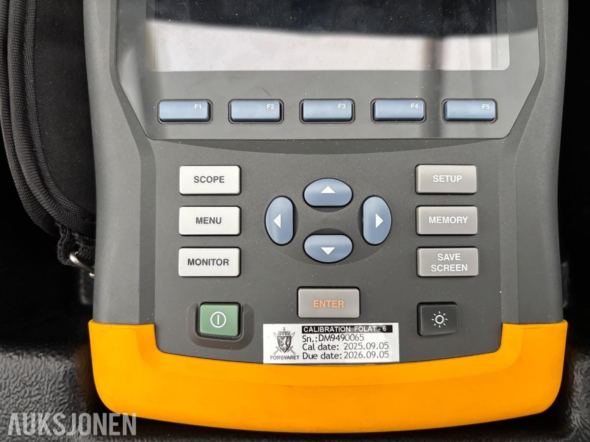 FLUKE 434 power quality analyzer + mulitimeter