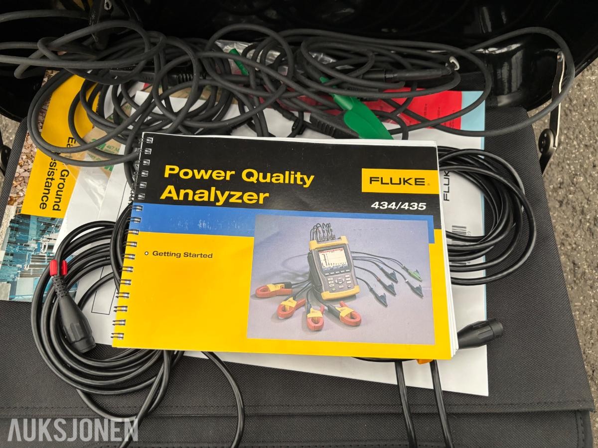 FLUKE 434 power quality analyzer + mulitimeter
