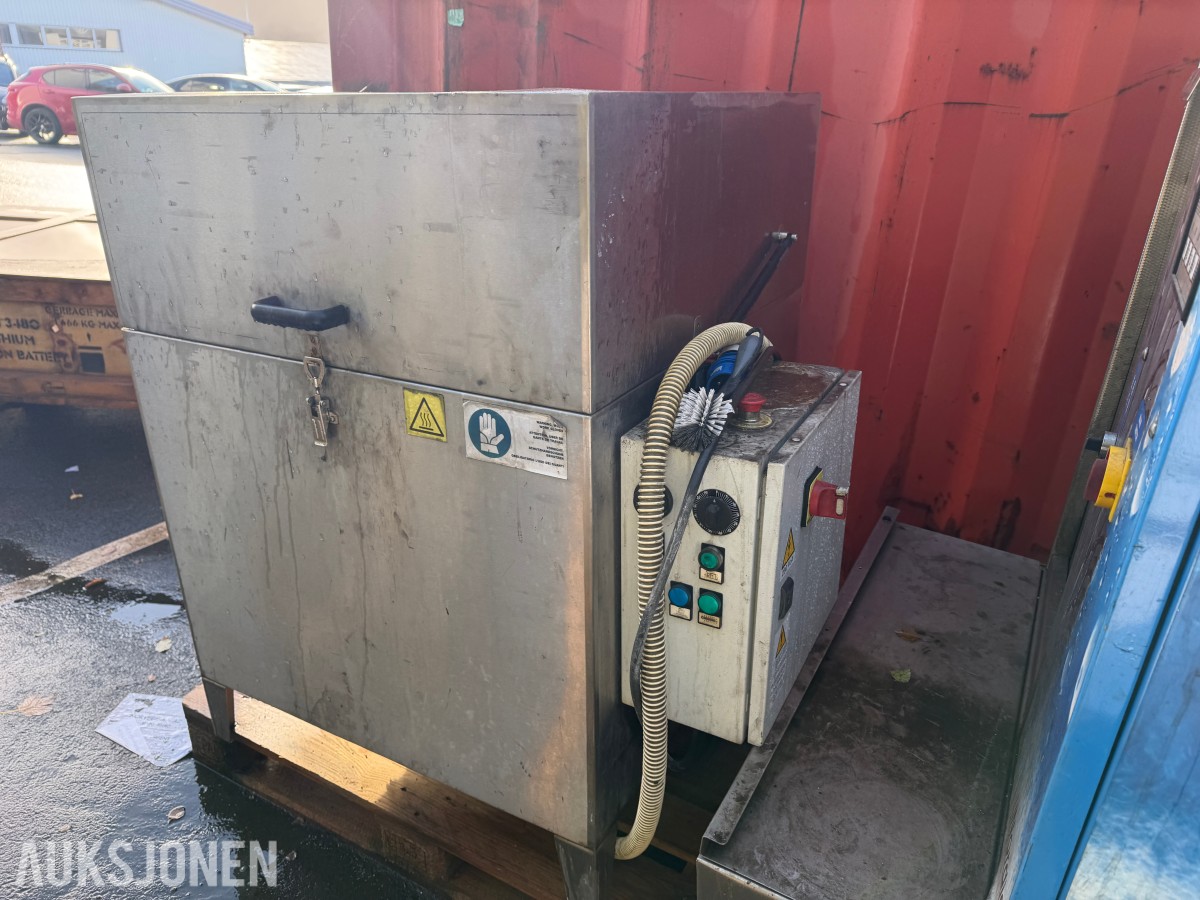 Delevasker Rustfritt stål 230v