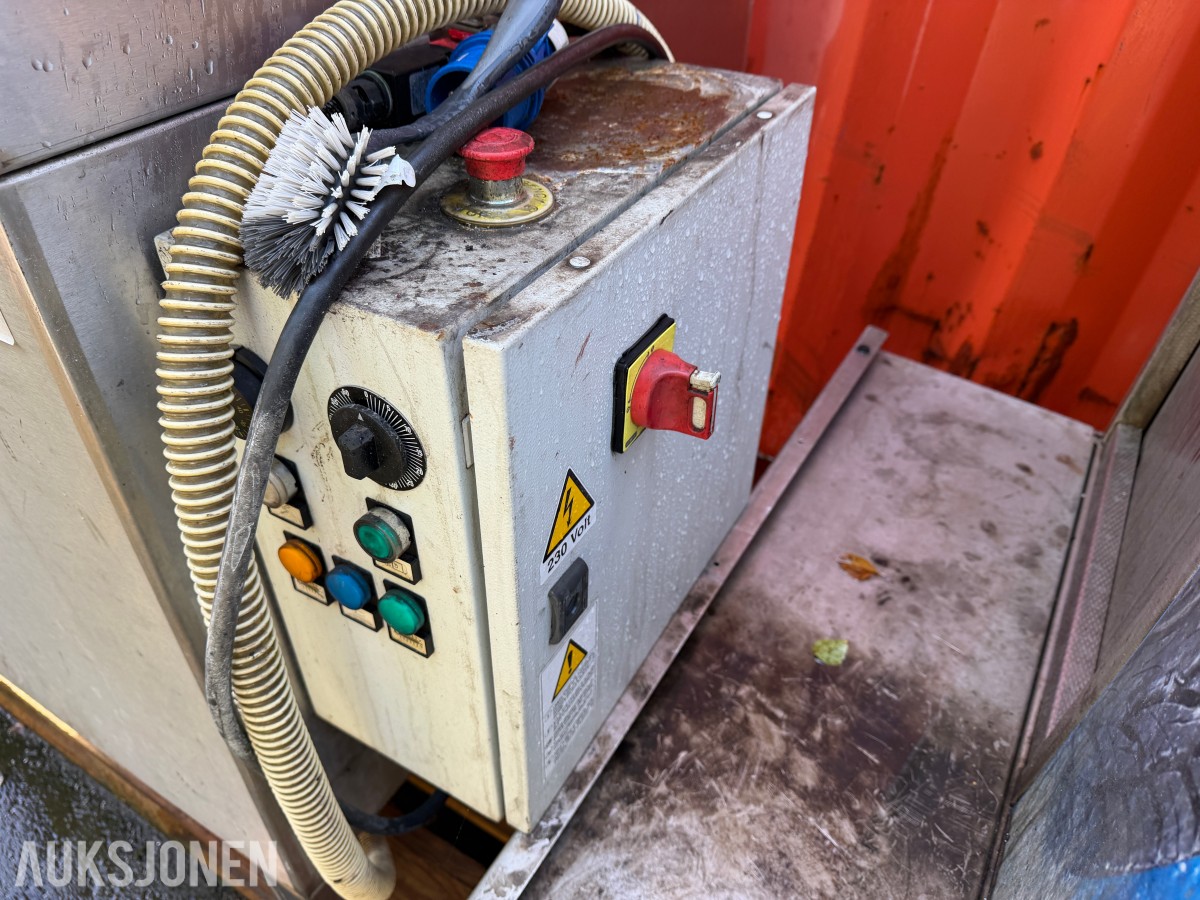 Delevasker Rustfritt stål 230v