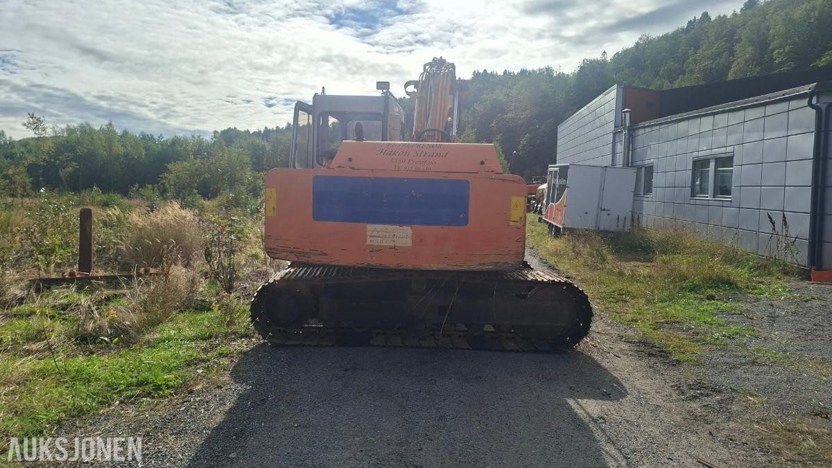 1997 Beltegraver - Fiat-Hitachi FH130, Hydraulisk pusseskuffe, 11843 timer