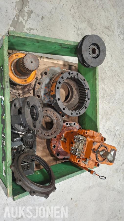 1997 Beltegraver - Fiat-Hitachi FH130, Hydraulisk pusseskuffe, 11843 timer
