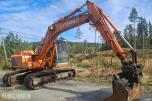 1997 Beltegraver - Fiat-Hitachi FH130, Hydraulisk pusseskuffe, 11843 timer